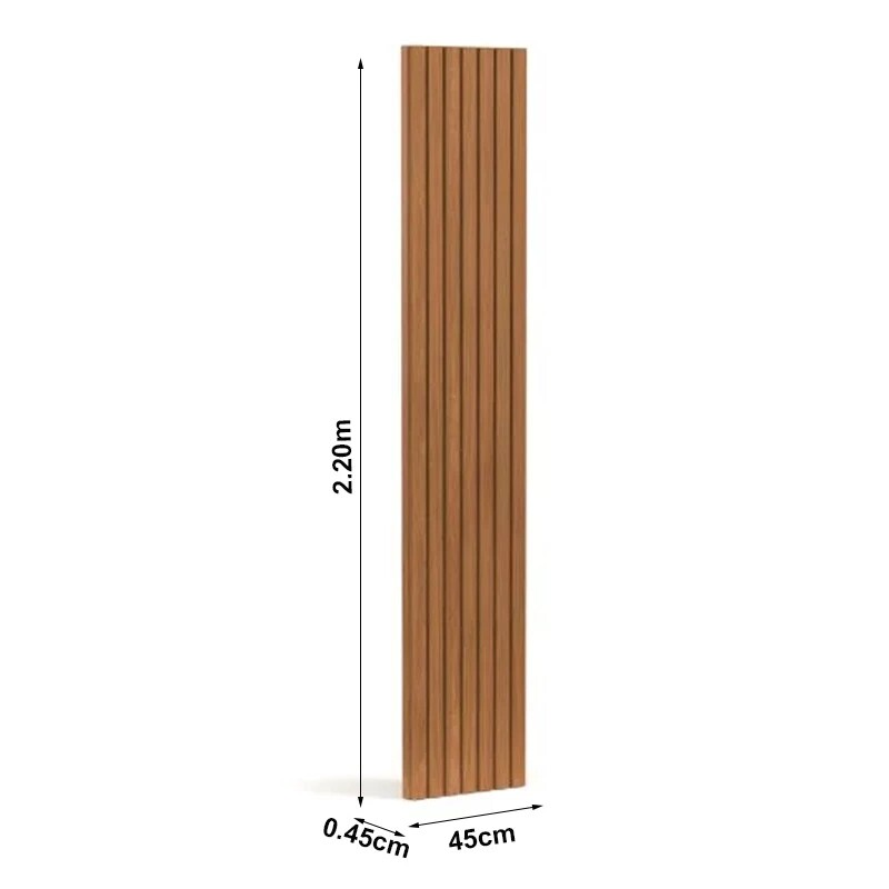 Painel Decorativo Detroit Ripado Nature Tebarrot - Imagem 2