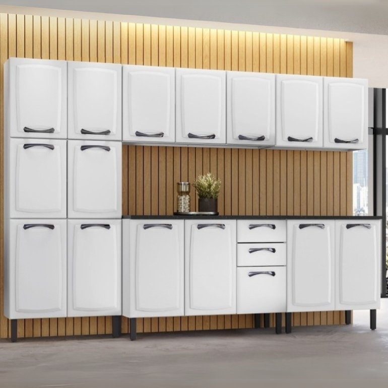 Cozinha Completa 5 Peças New Premium Branco - ITATIAIA