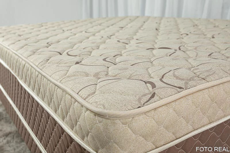 Guarda-Roupa Casal Athenas C/Espelho 3 Pts 9 Gav Nature/Off Larg. 1.80m C/Pés Bianchi + Cama Box Casal Ortopédico D33 Rondoconfort Rondomóveis - Imagem 9