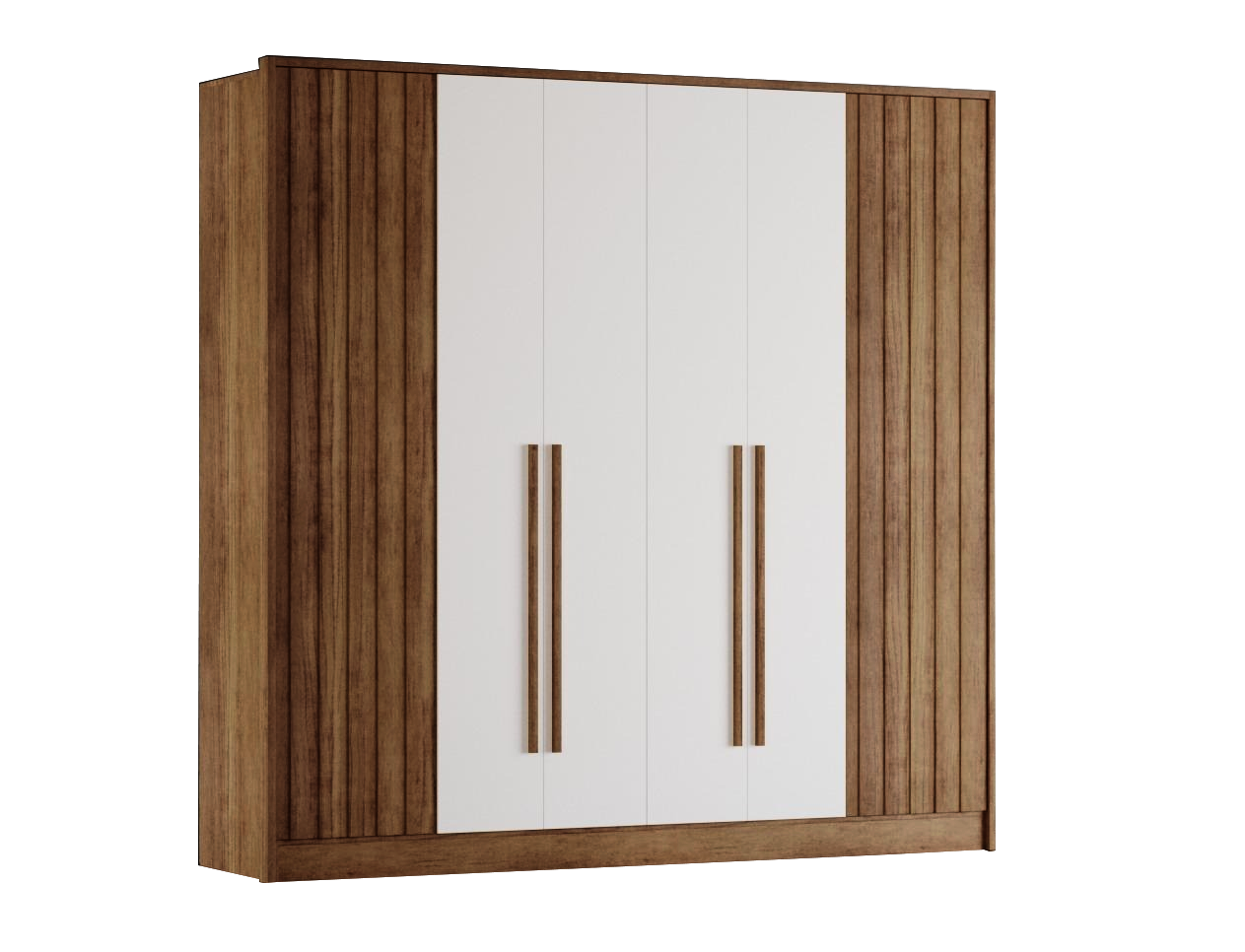 Guarda-Roupa 6 Portas Navegantes 2,25 m Cedro/Areia - RUD RACK - Imagem 5