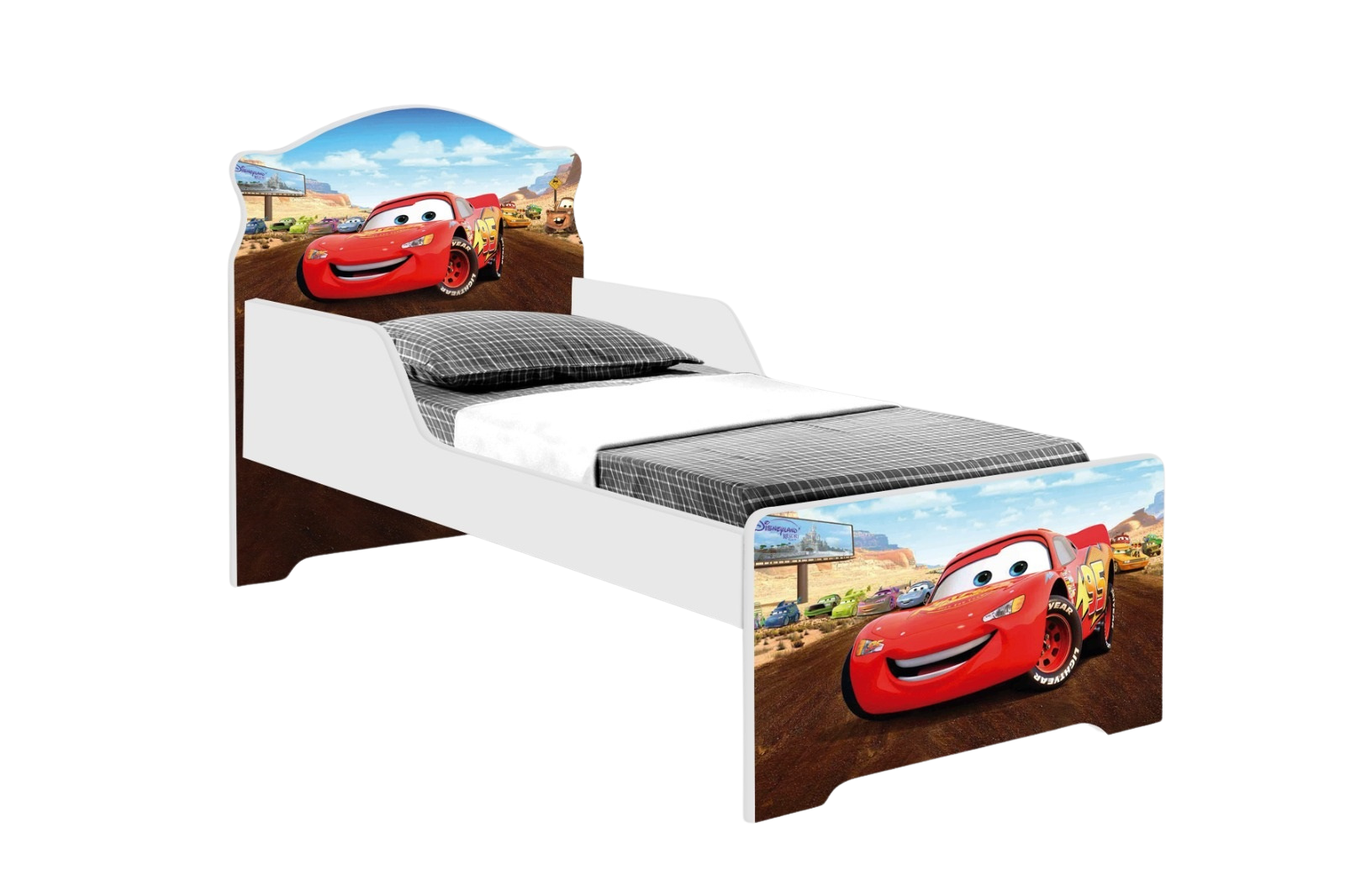 Mini Cama Juvenil Lívia (Menino) Carros 404186 – MADEC/VJ MÓVEIS - Imagem 2