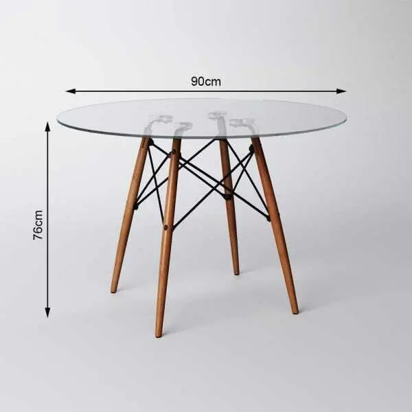 Mesa Redonda DKR 90 - OR DESIGN - Imagem 3