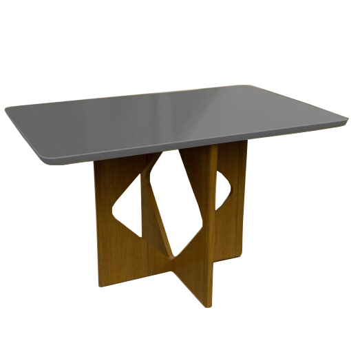 Mesa Madri 160×80 Cinamono/Grafite – MINASPLAC - Imagem 2