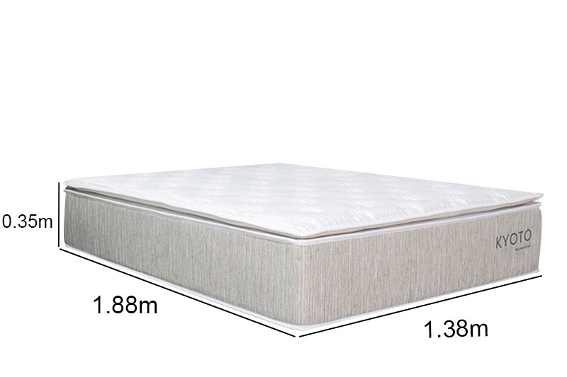 Colchão Casal Kyoto 138x188x35 Portobel D33 e Molas Ensacadas - Imagem 4