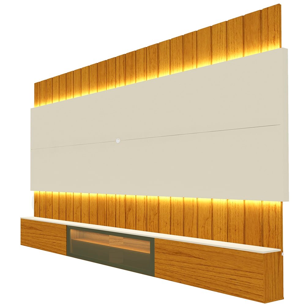 Home Suspenso até 85″ Soberano Reflecta 260 Naturale/Off White – GELIUS - Imagem 3
