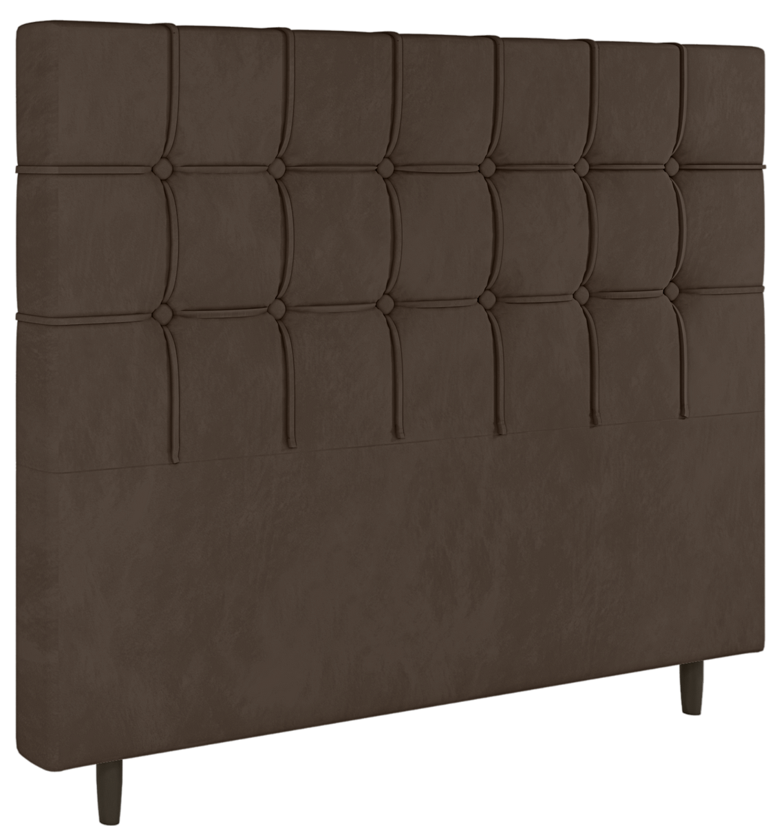 Cabeceira Queen Paris Corino Marrom – MC DESIGN - Imagem 3