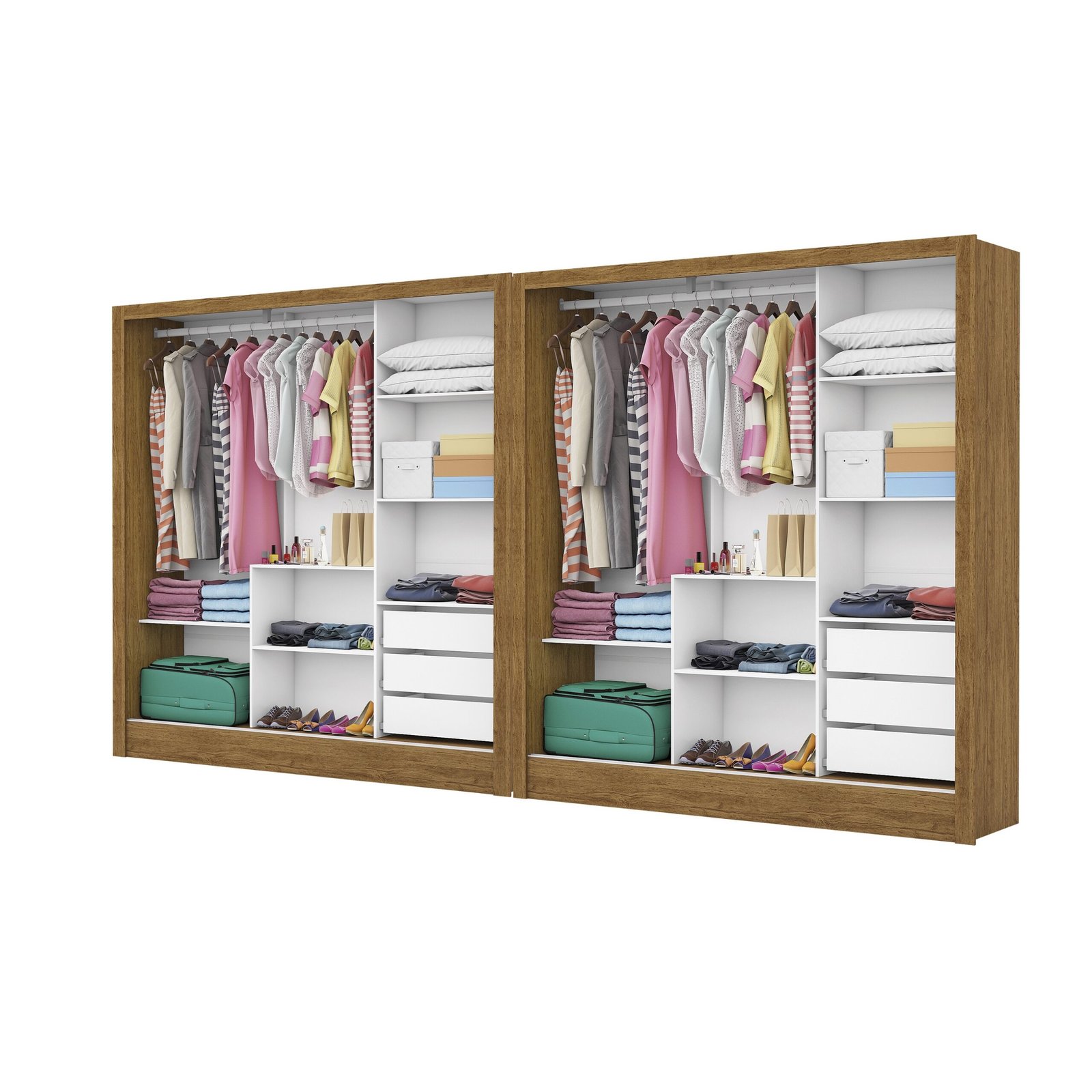 Closet Dubai/Santiago Plus Branco – CARIOCA MÓVEIS - Imagem 5