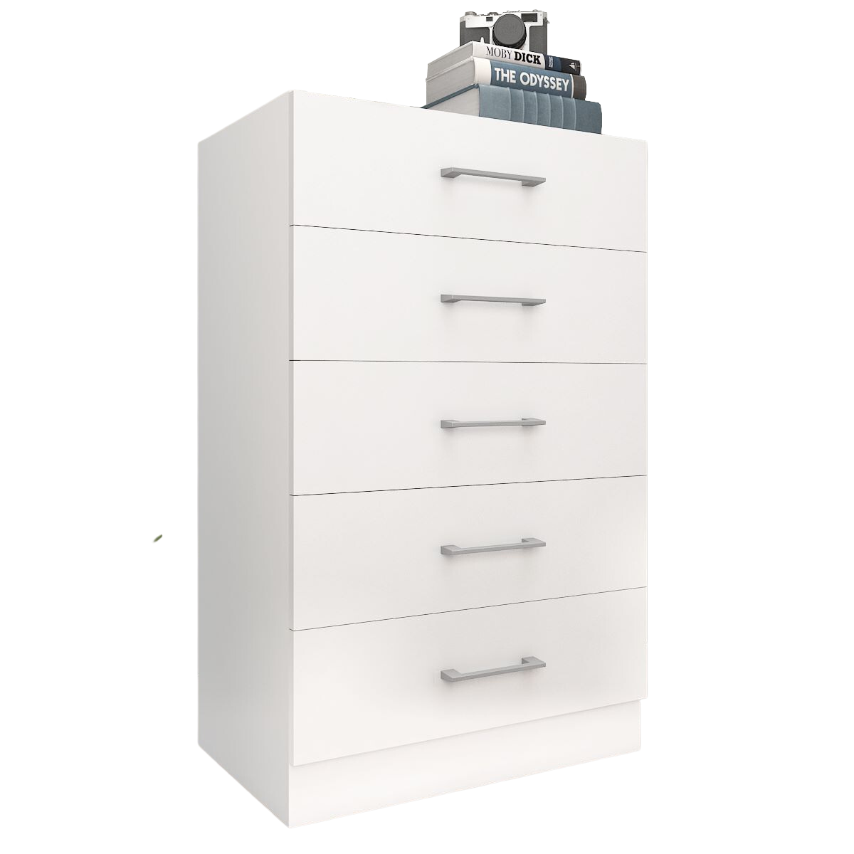 Cômoda 5 Gavetas Aruba Branco - FELLICCI - Imagem 2