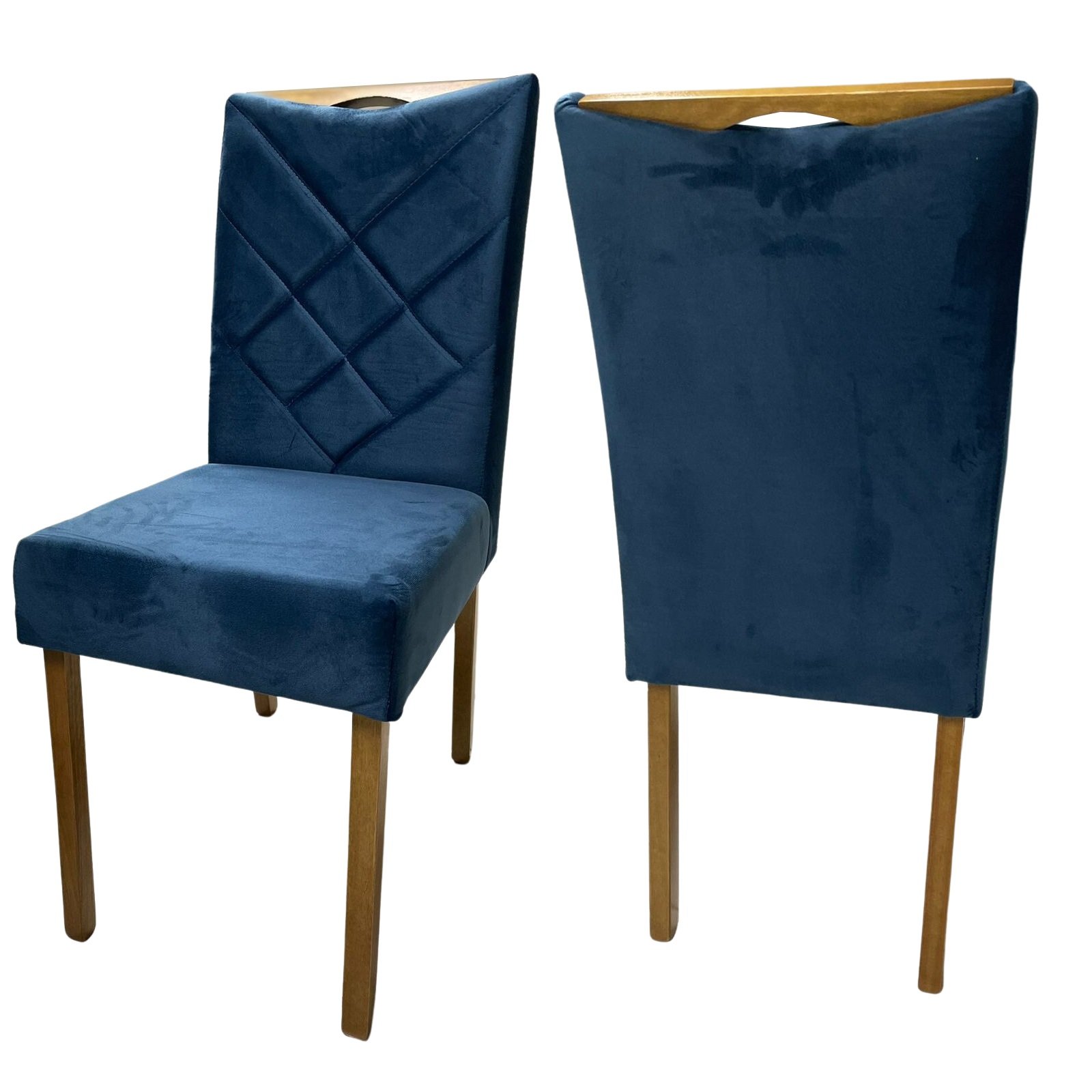 Kit 2 Cadeiras Malu Nature Azul – CLEFATOS DECOR - Imagem 6