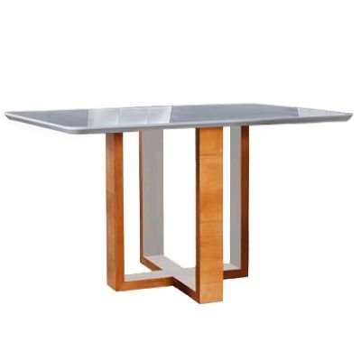 Mesa Atlas Mel/Off White Canto Copo 120x80 - ART ASSENTOS - Imagem 4