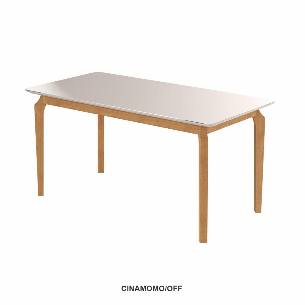 Mesa Alegra 160 Cinamono/Off White - JCM MOVELARIA - Imagem 3