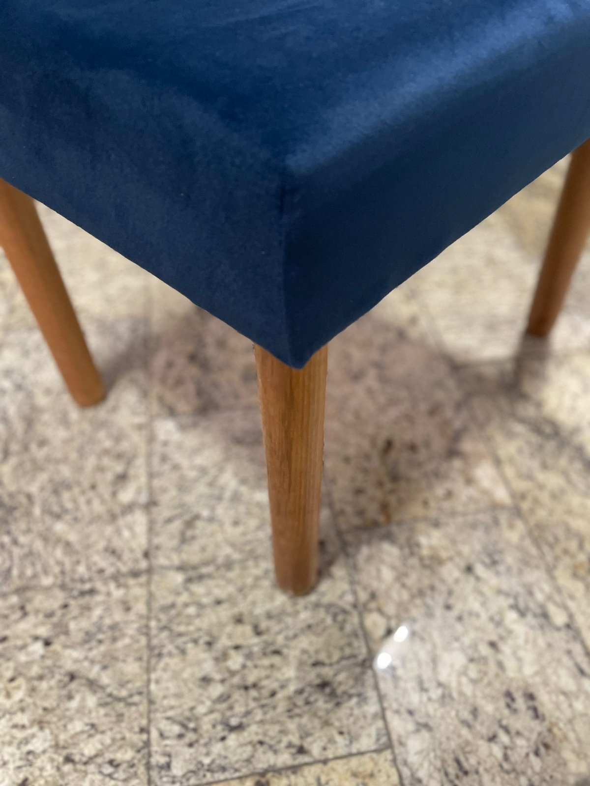 Kit 2 Cadeiras Olga Cinamono Azul – UAI DECOR - Imagem 5