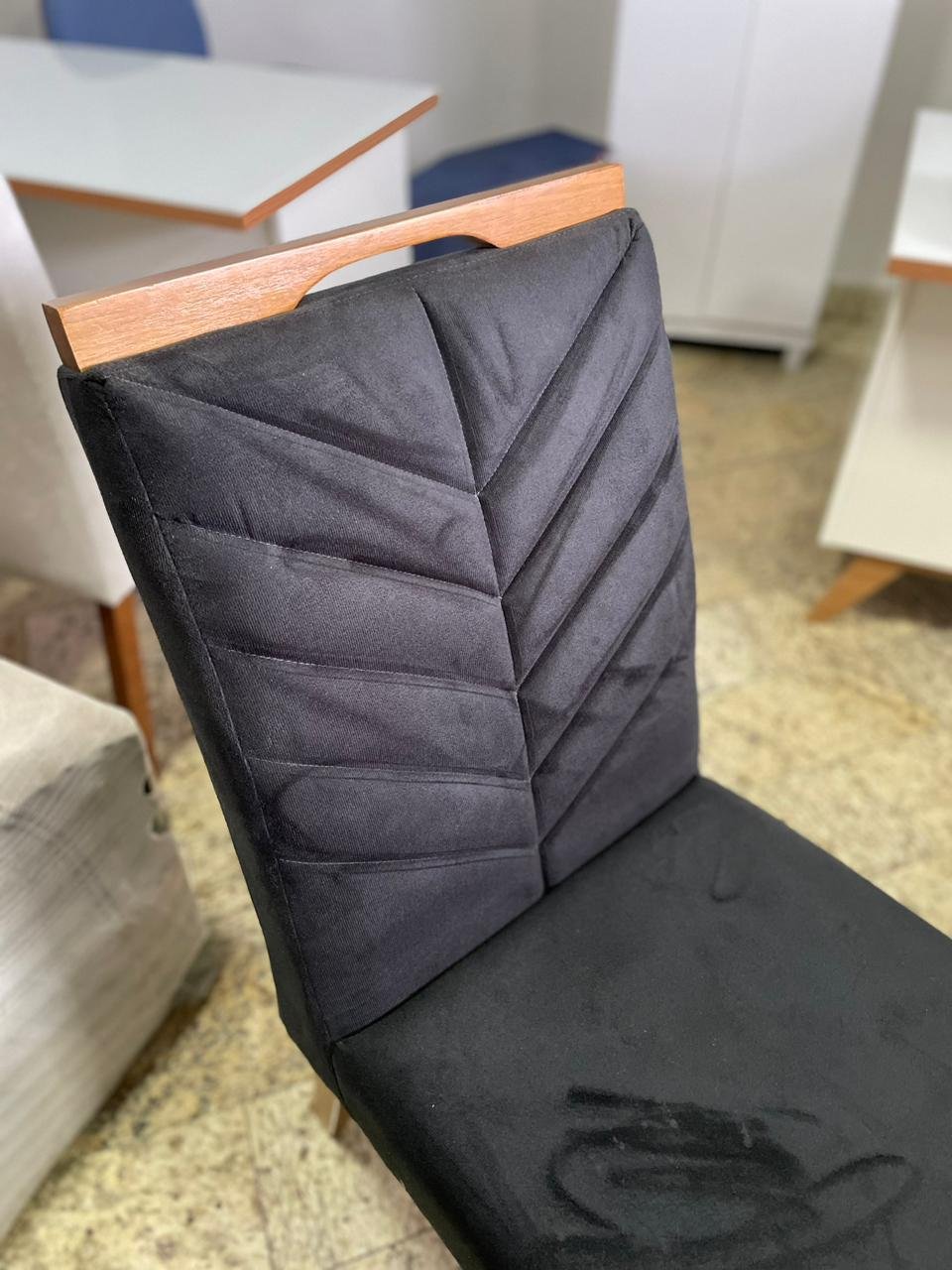 Kit 2 Cadeiras Eliza Preto – HR MOVELARIA - Imagem 3
