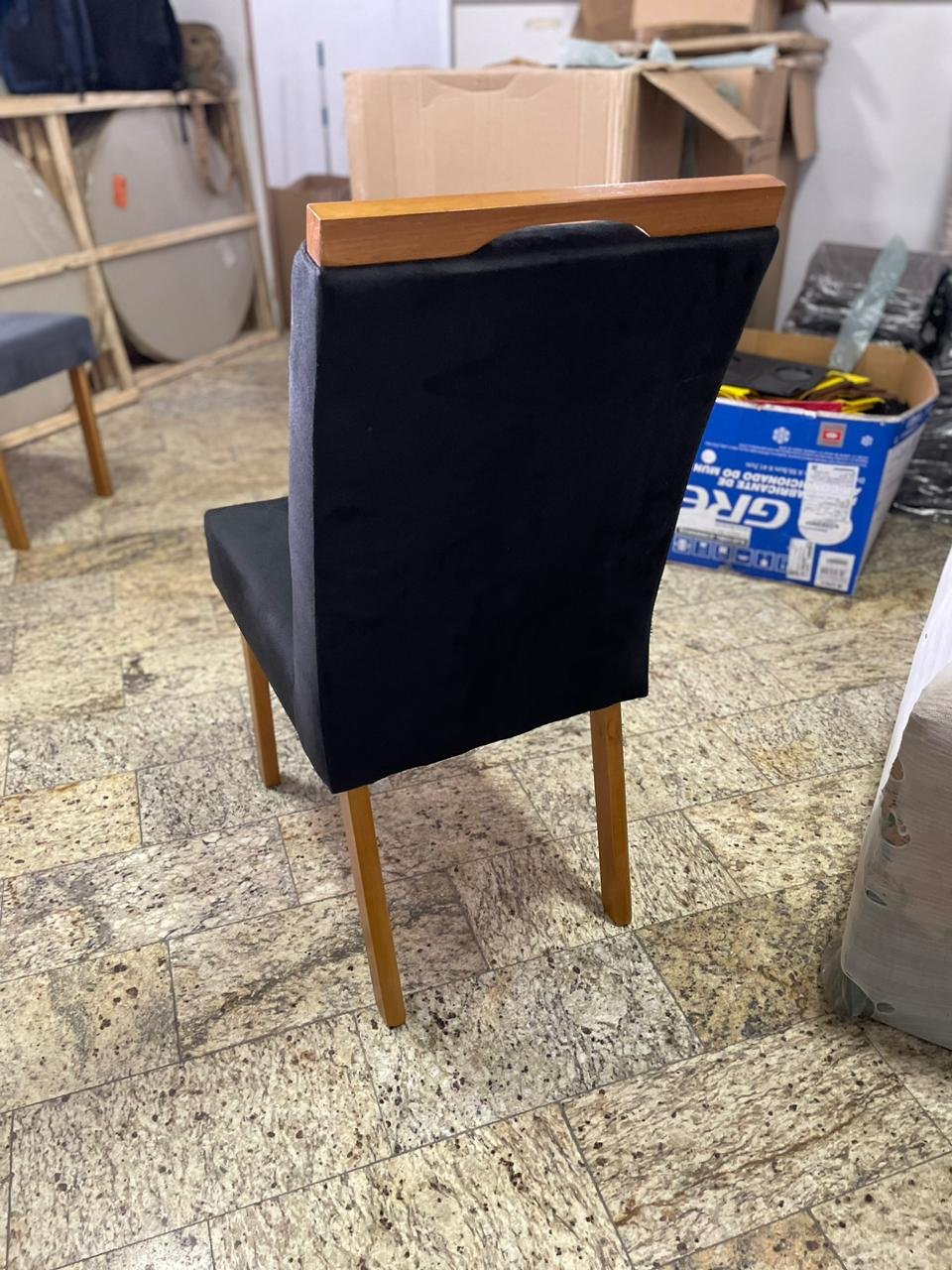 Kit 2 Cadeiras Eliza Preto – HR MOVELARIA - Imagem 4