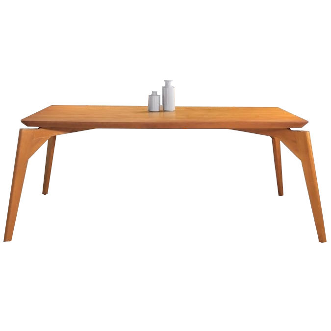 Mesa Tiradentes 120 Imbuia Natural (S/Vidro) - MARKA MÓVEIS - Imagem 3