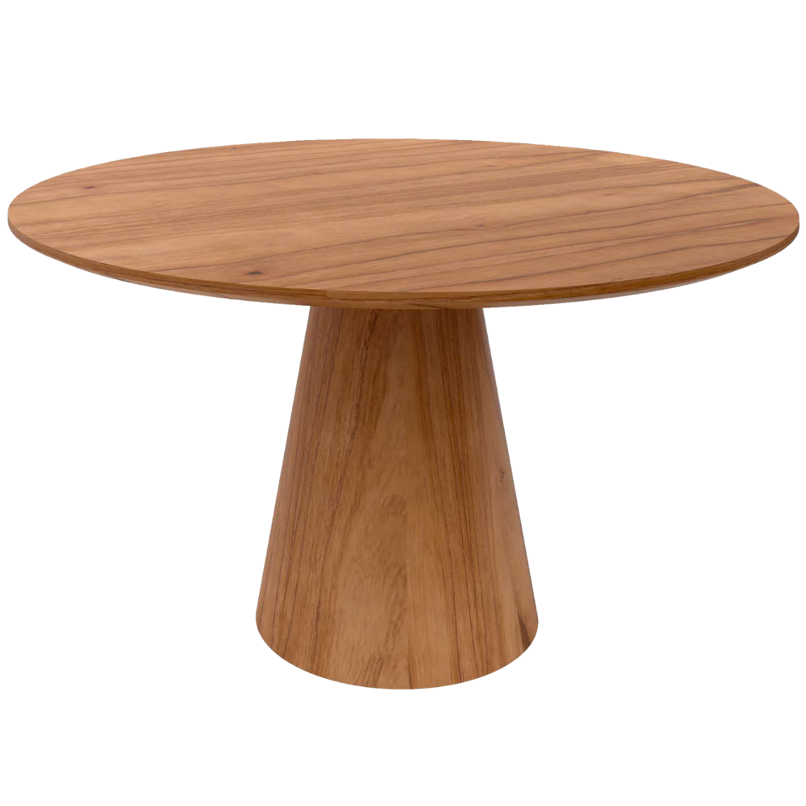 Mesa Redonda Paris 100 Cinamono Laminado - MINASPLAC - Imagem 2