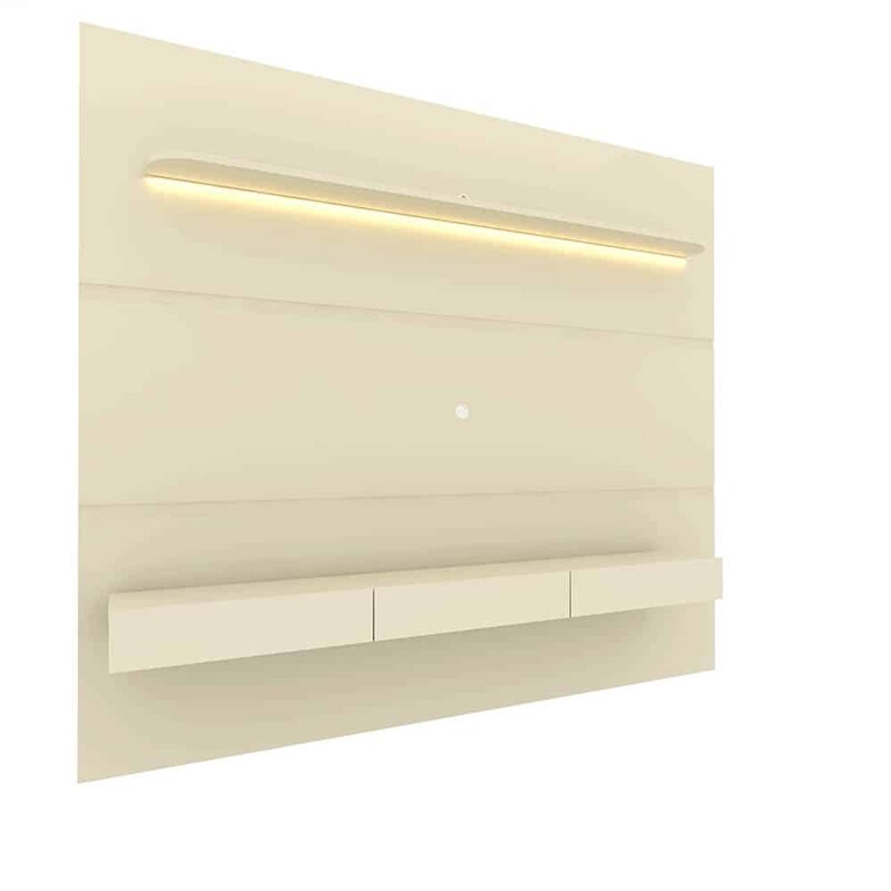 Home Royal C/Led TV até 85 Polegadas Larg. 2.19m Off White Gelius - Imagem 3