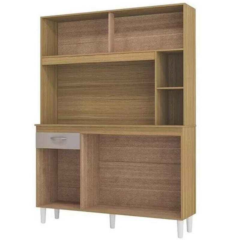Kit Cozinha Duda 1,20 Damasco/Ripado/Off White – POQUEMA - Imagem 3