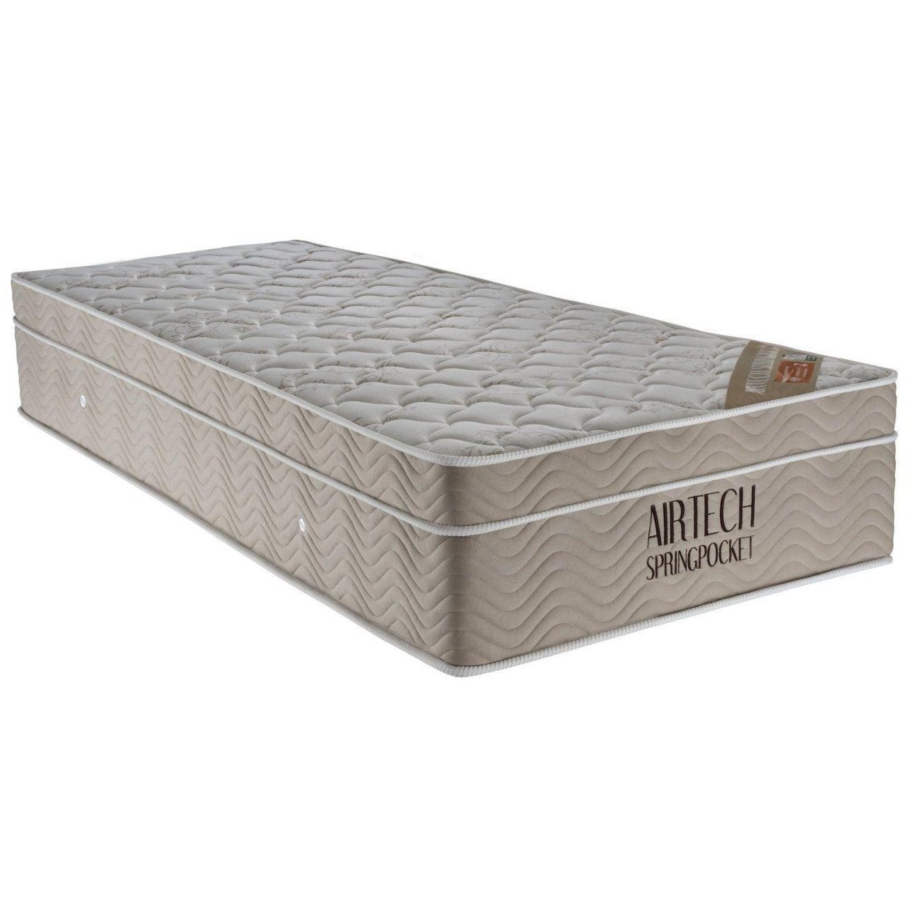 Colchão Solteiro Airtech Springpocket D26 25 cm – ORTOBOM