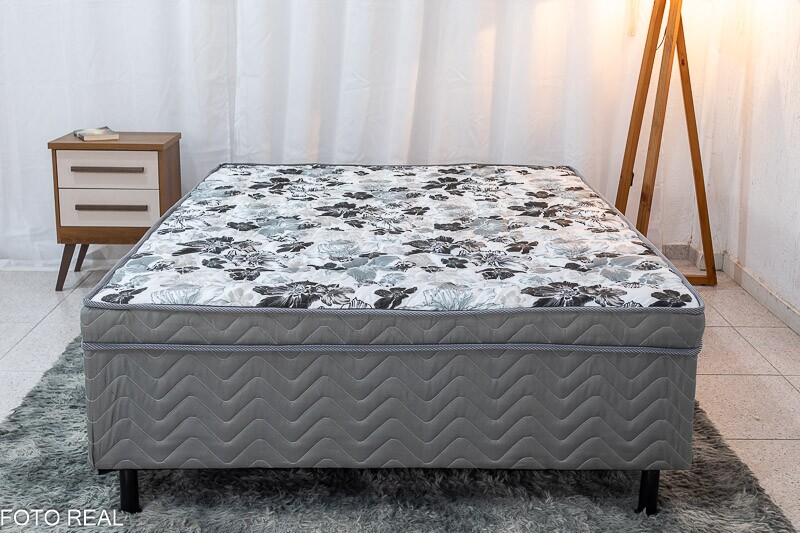 Cama Box Casal Dackar Ortopédica 138x188x52 Orthoside - Imagem 2