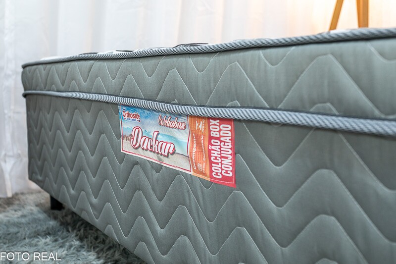 Cama Box Casal Dackar Ortopédica 138x188x52 Orthoside - Imagem 3