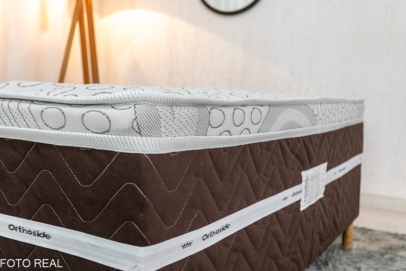 Cama Box Casal Livina 138x188x58 Molas Ensacadas - Orthoside - Imagem 4