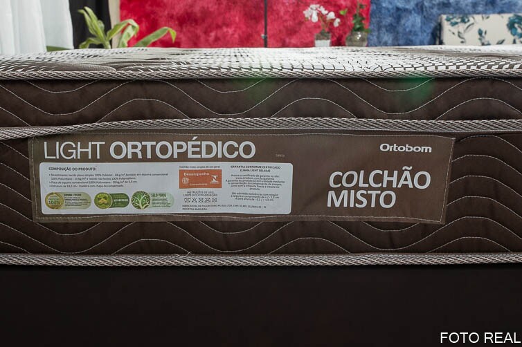 Colchão Casal Ortopédico Light 138x188x25 Ortobom - Imagem 3
