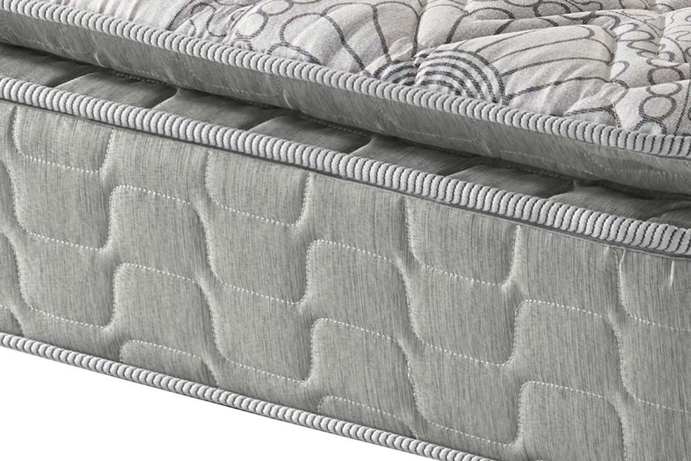 Colchão Queen Orthosono One Espuma Bord D33 158x198x18cm Pillow Top Anjos - Imagem 4