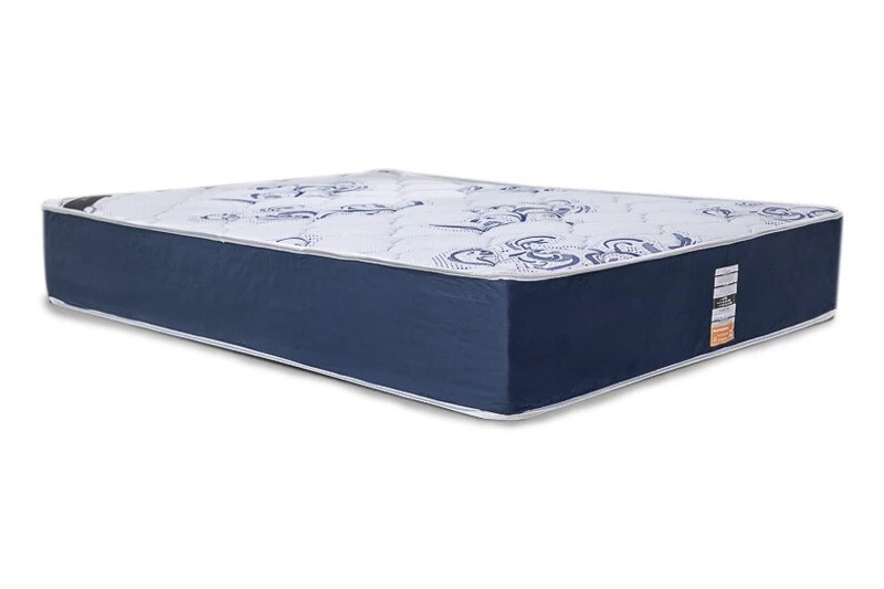 Colchão Casal Clean Azul 138x188x32 Molas Ensacadas Lestespuma Conforto Extra Firme