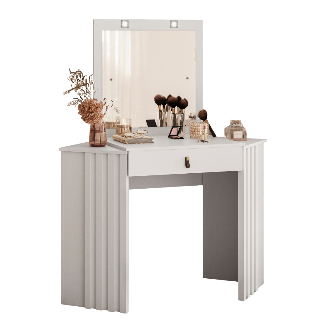 Camarim Canto Glitter Branco Fosco - MÓVEIS ALBATROZ - Imagem 2