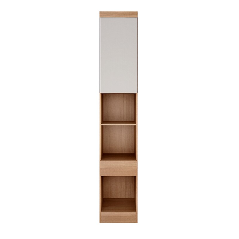 Modulado Criado Rizon Larg. 0.43m Cumaru/Fendi 100% MDF Novo Horizonte