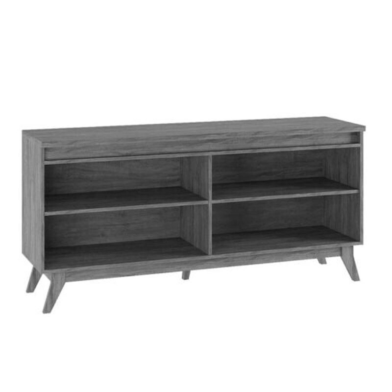 Buffet Filipe com 4 Portas larg. 1.56m Mel/Off White Viero - Imagem 2