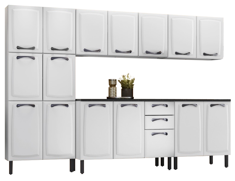Cozinha Completa 5 Peças New Premium Branco - ITATIAIA - Imagem 2